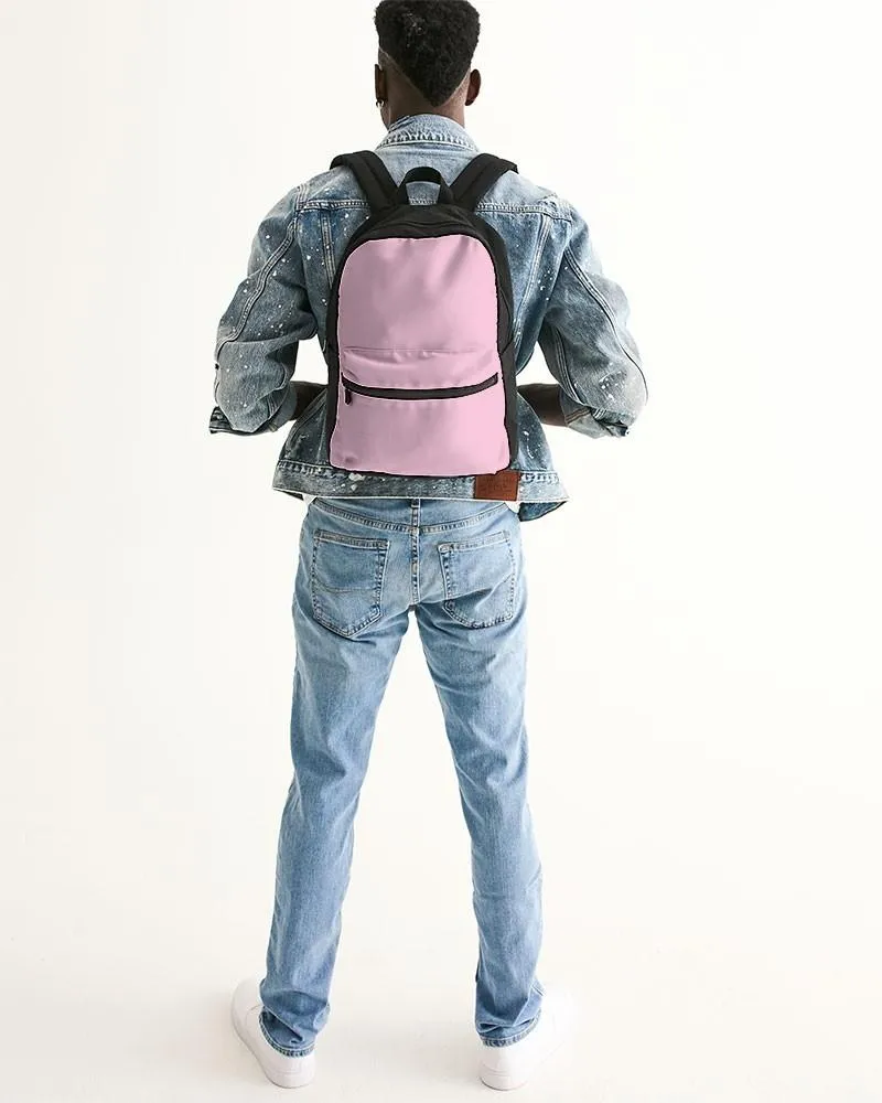 Pale Pastel Magenta Canvas Backpack | Bright Pale Pastel Magenta | C0M30Y0K0