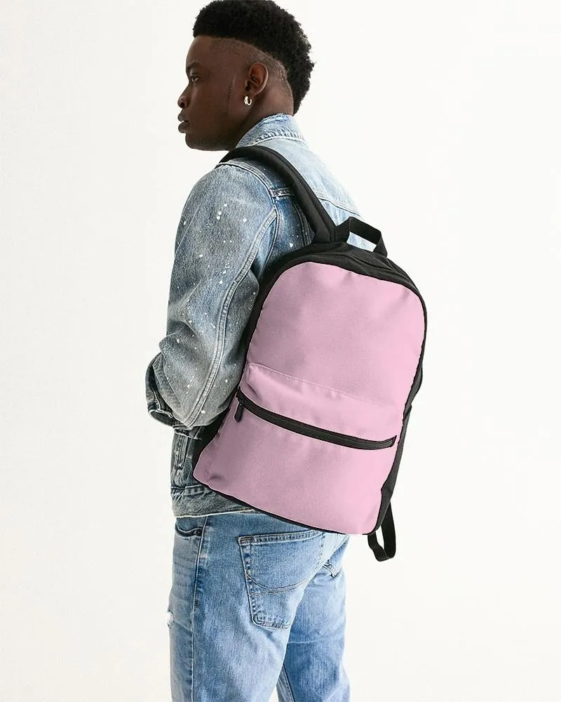 Pale Pastel Magenta Canvas Backpack | Bright Pale Pastel Magenta | C0M30Y0K0