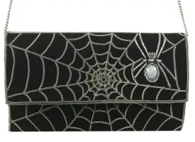 Ricki designs - A SPIDER CLUTCH
