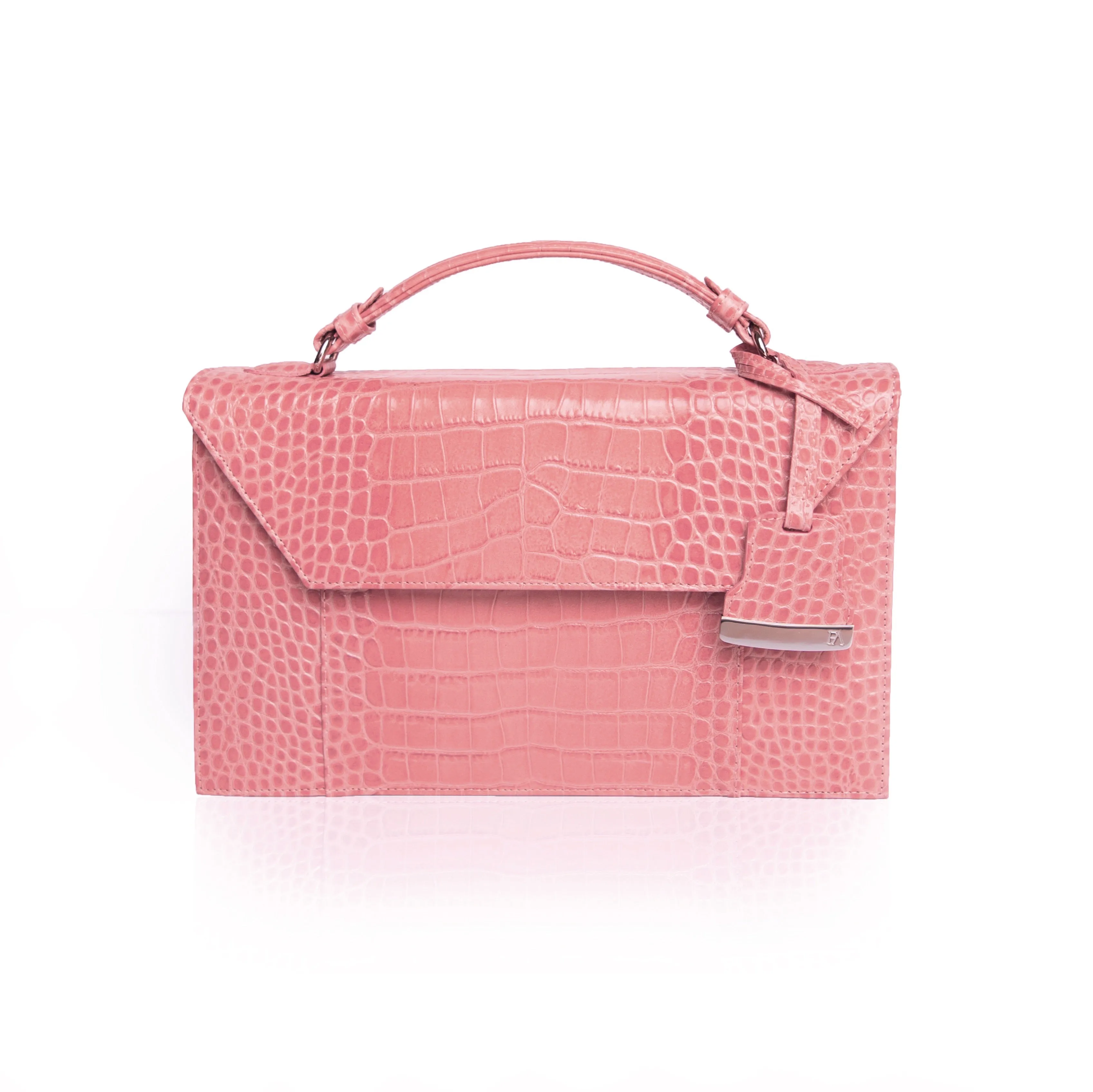 Rose Pink Cynthia Top Handle