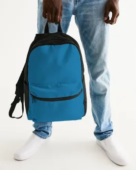 Shaded Cyan Canvas Backpack | C100M25Y0K30