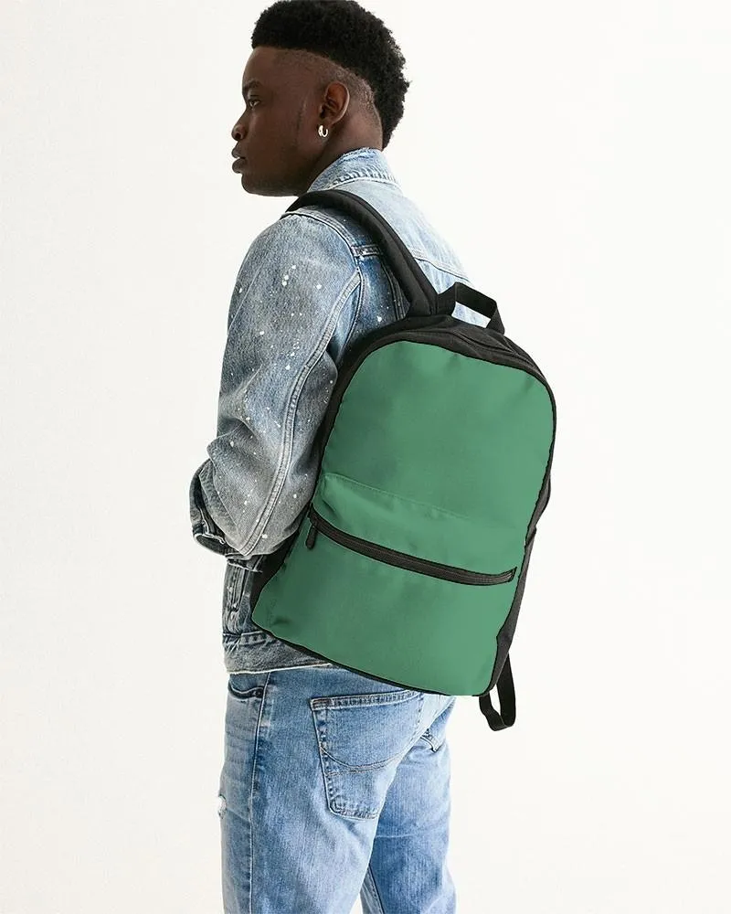 Shaded Pastel Green Canvas Backpack | C60M0Y60K30