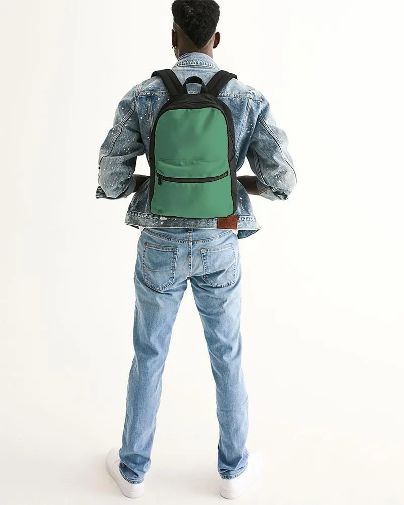 Shaded Pastel Green Canvas Backpack | C60M0Y60K30
