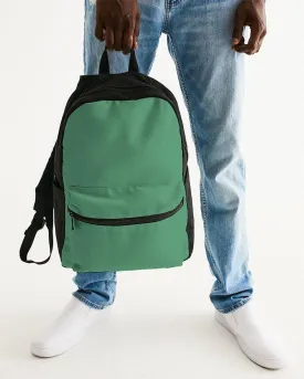 Shaded Pastel Green Canvas Backpack | C60M0Y60K30