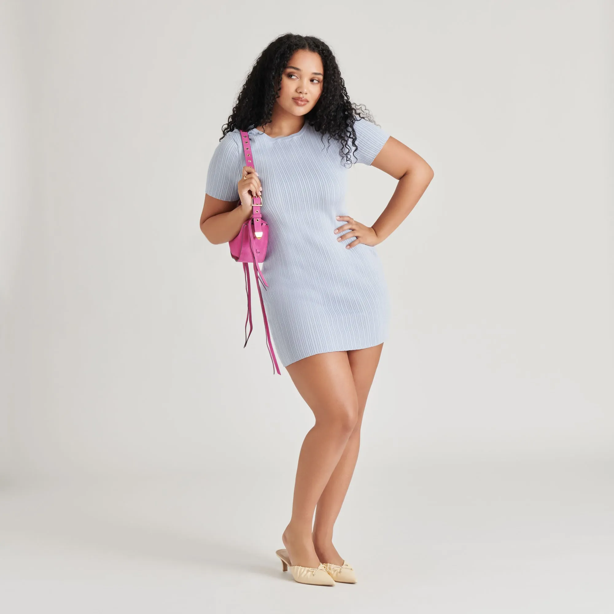 VERONA SHOULDER BAG MAGENTA SUEDE