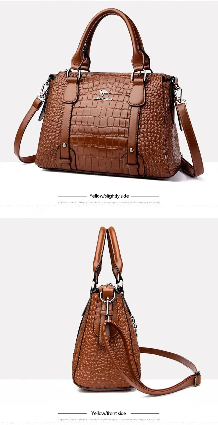 Versatile and Spacious Women's Shoulder Bag - Stylish Crossbody Sling and Handbag for Daily Use Travel Work