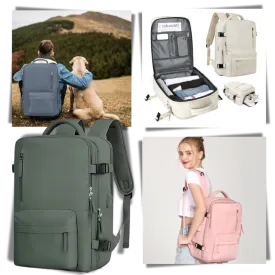Waterproof USB Charging Travel Rucksack