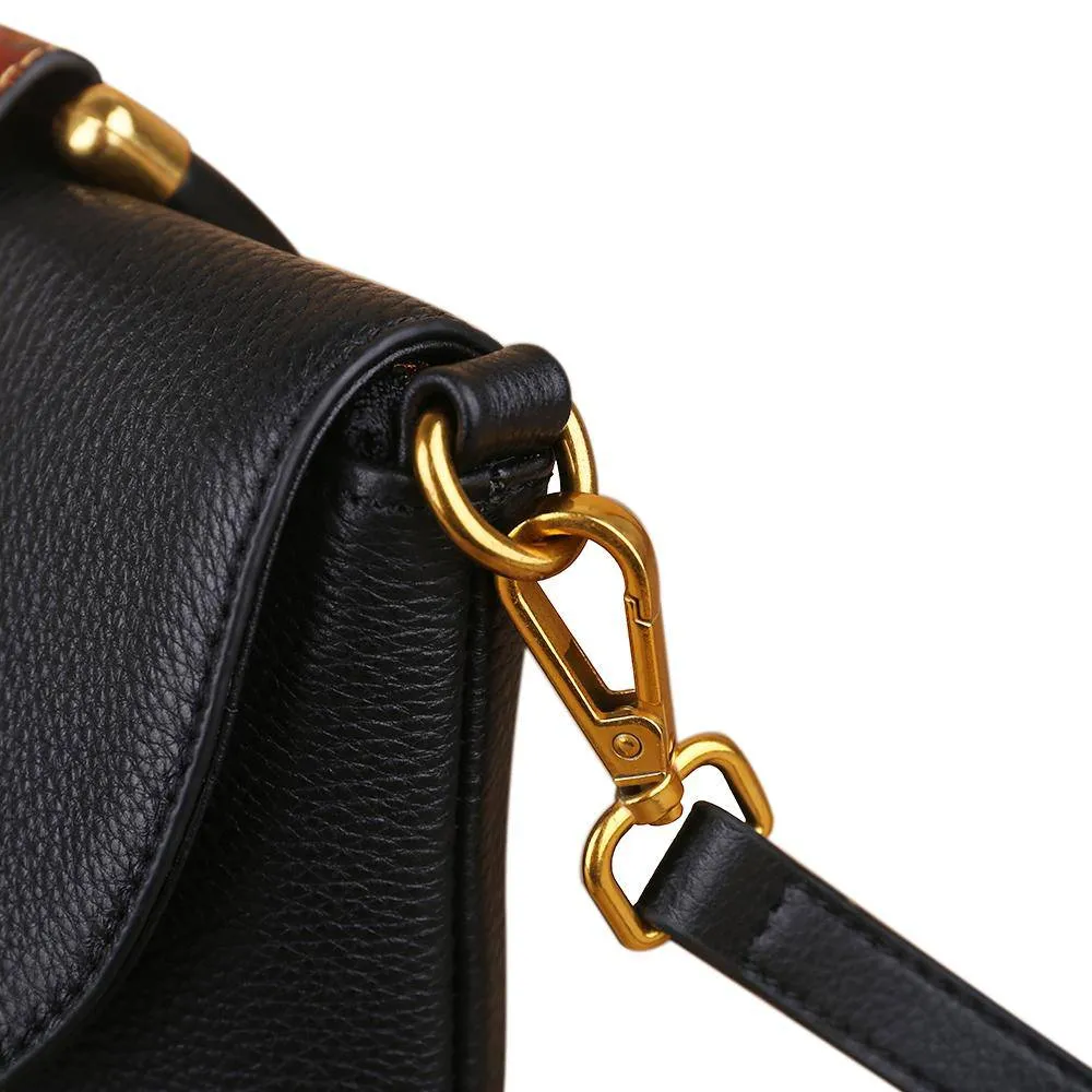 Womens Mini Vintage Textured Metal Top Handle Bag