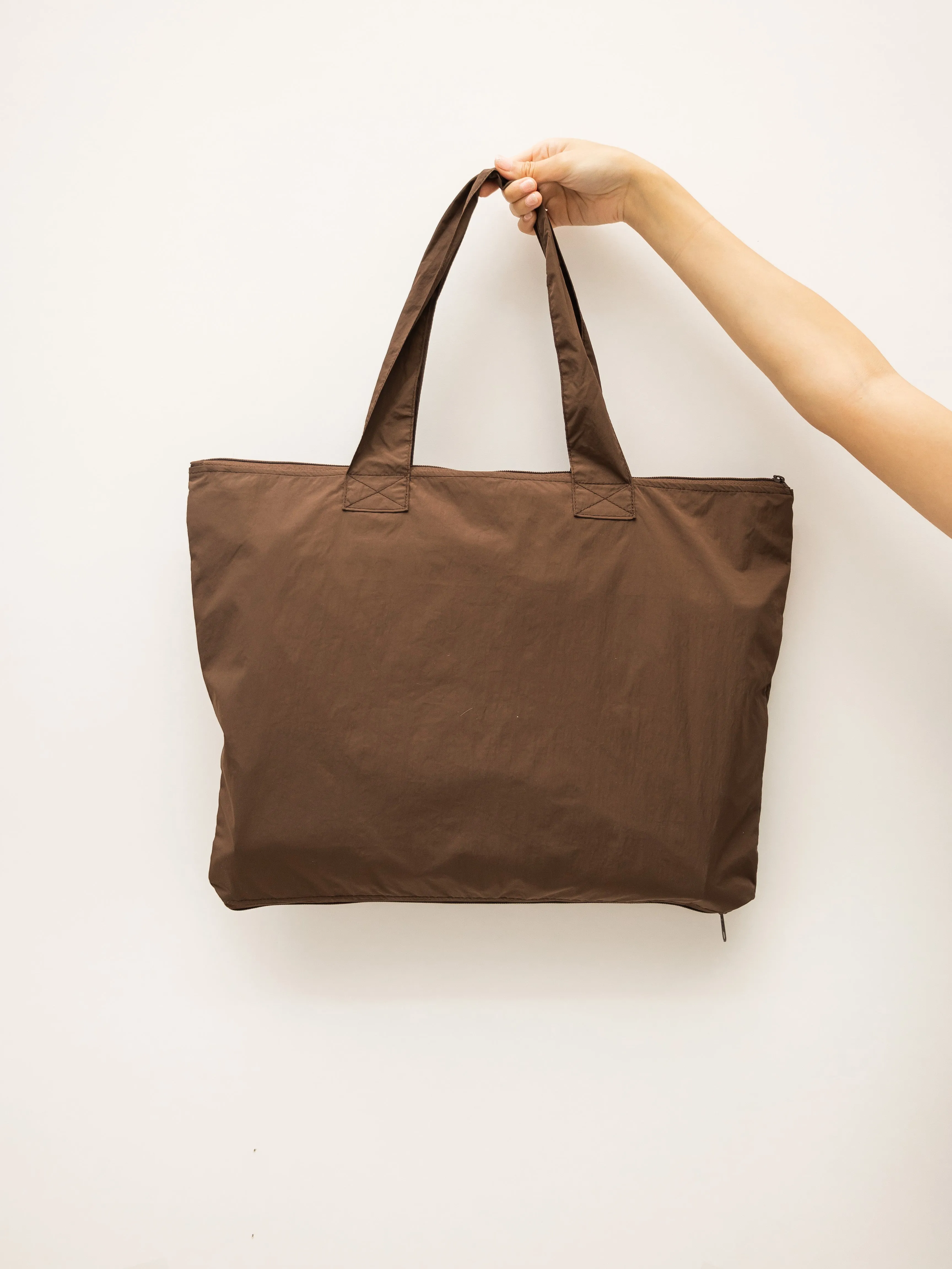 Woodland Rabbit Brown CarryAll Expandable Washable Tote Bag 2.0
